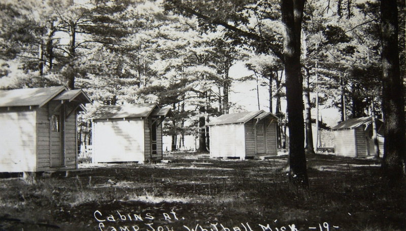 Camp Joy - Vintage Postcard